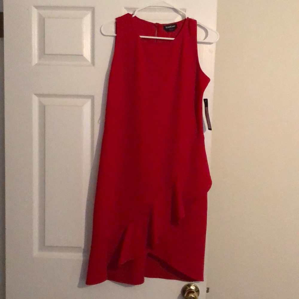 NWT Bebe red dress